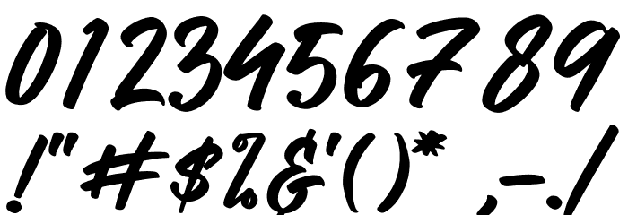 Kalingtone Brilliant Font OTHER CHARS