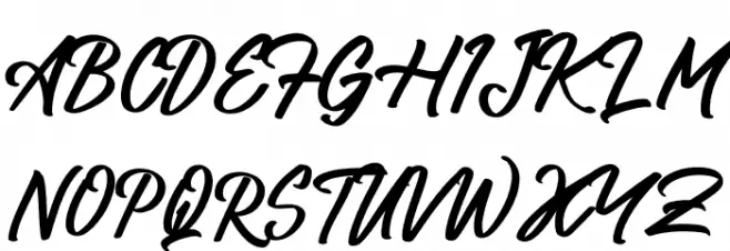 Kalingtone Brilliant Font Litere mari