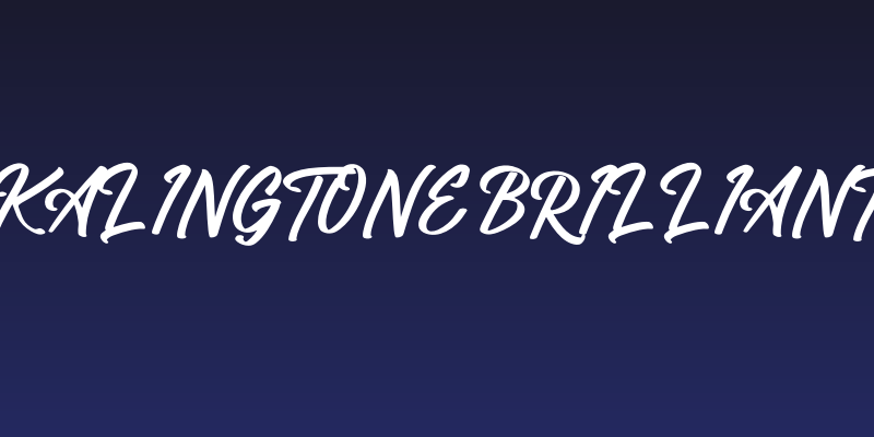 Kalingtone Brilliant Social Header