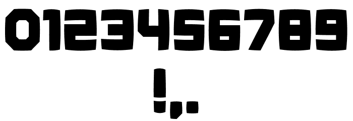 Kalinka Distorted Regular Font OTHER CHARS