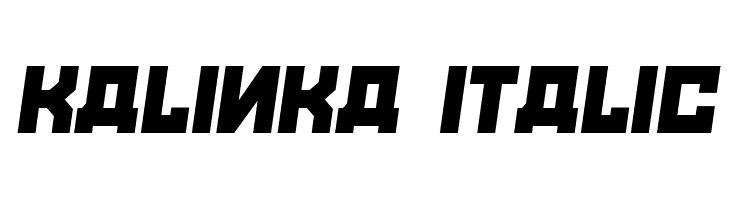 Kalinka Italic  Fuentes Gratis Descargar