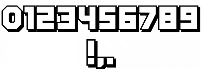 Kalinka Shadow Regular Font OTHER CHARS