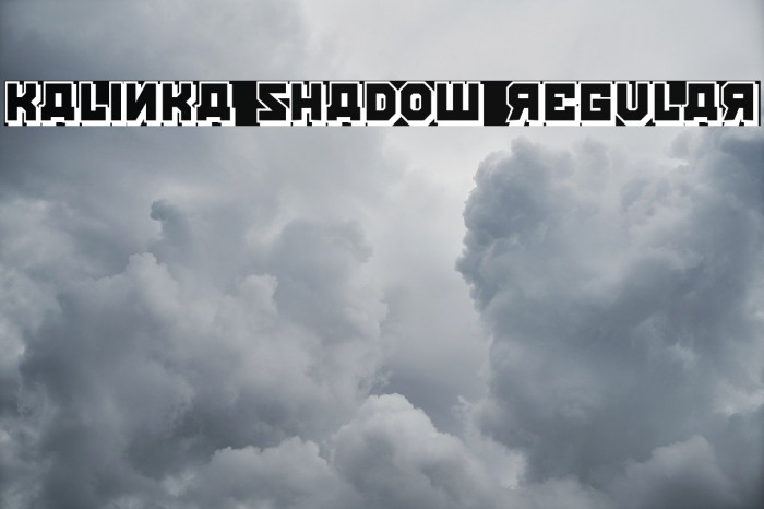 Kalinka Shadow Regular Example 1