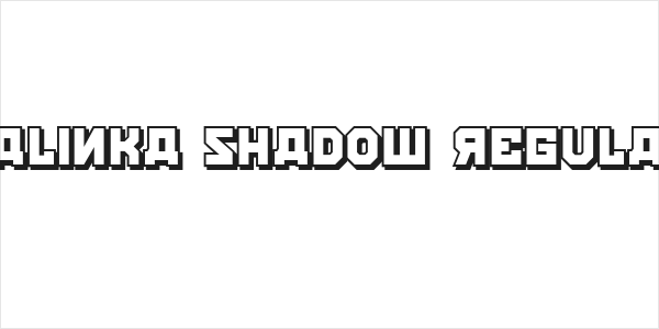 Kalinka Shadow Regular Logo