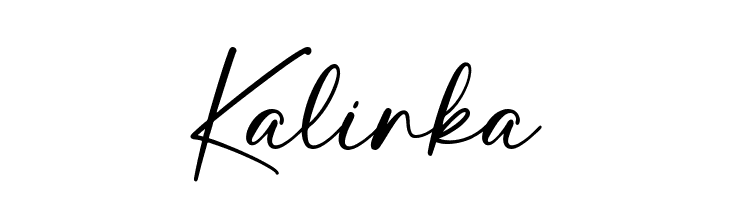 Kalinka  font caratteri gratis