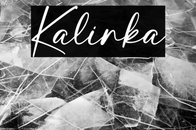 Kalinka Font examples
