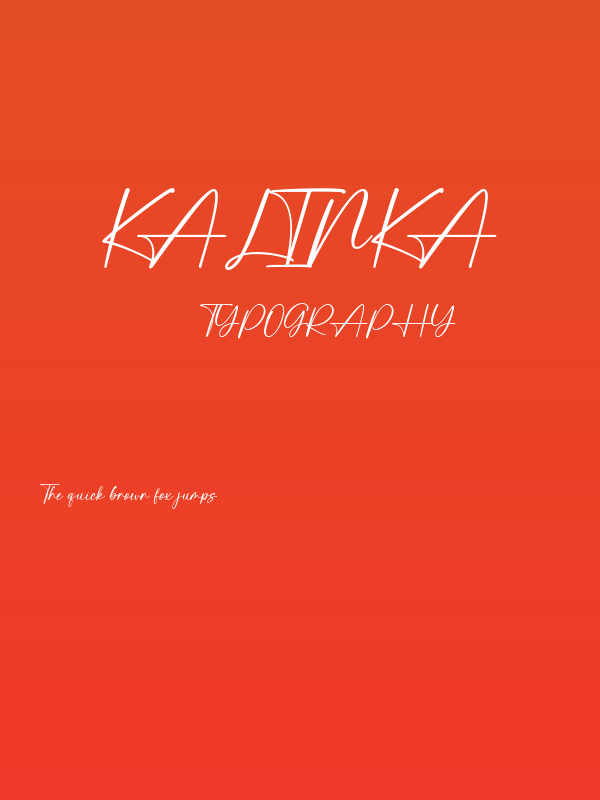 Kalinka Poster