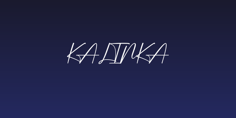 Kalinka Social Header