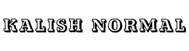 Kalish Normal  免费字体下载
