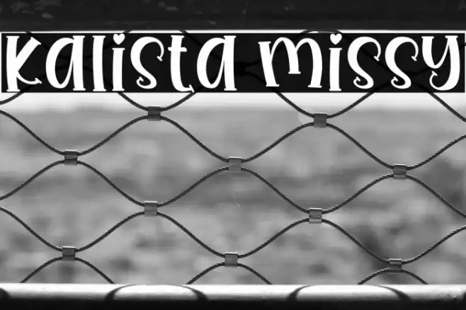Kalista Missy Font examples