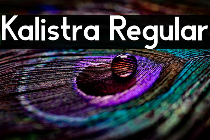 Kalistra Regular Example 2