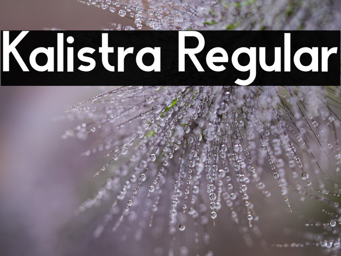 Kalistra Regular Example 3