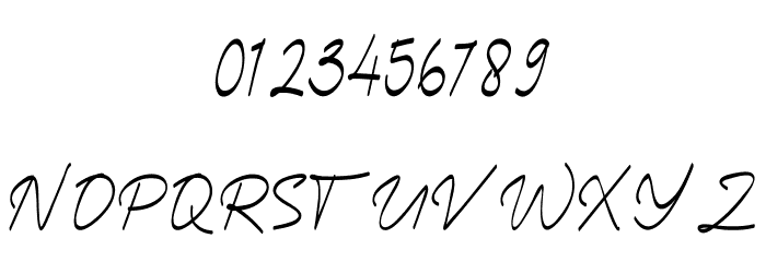 Kalko_script Font OTHER CHARS