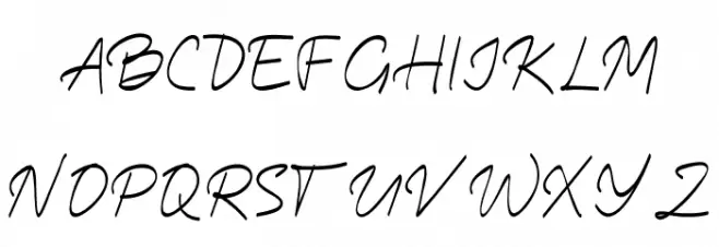 Kalko_script Polices MAJUSCULES