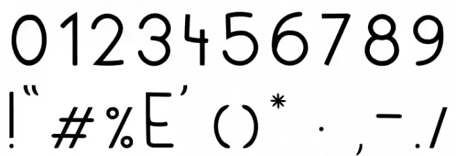 Kallaikosrevve Font OTHER CHARS