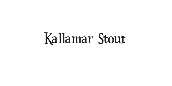 Kallamar Stout Logo