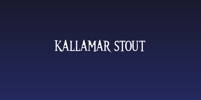Kallamar Stout Social Header