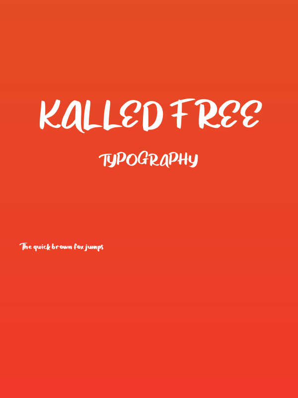Kalled FREE Poster