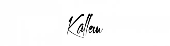 Kallem  baixar fontes gratis