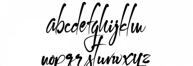 Kallem خط أحرف صغيرة