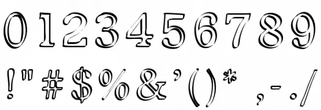 Kalligedoens Font OTHER CHARS