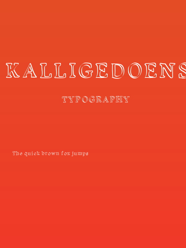 Kalligedoens Poster