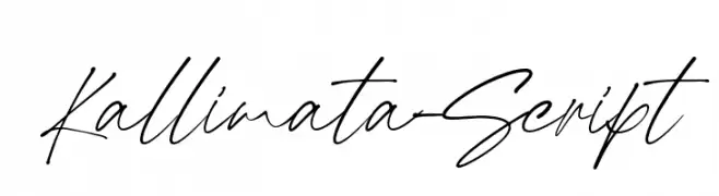Kallimata-Script  Descarca Fonturi Gratis