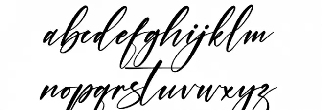 Kallinda خط أحرف صغيرة