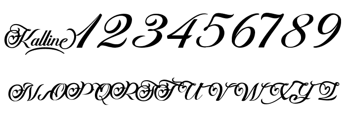 Kalline Font OTHER CHARS
