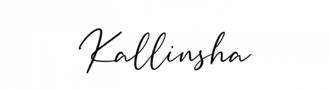 Kallinsha  Frei Schriftart Herunterladen