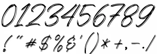 Kallisa Font OTHER CHARS