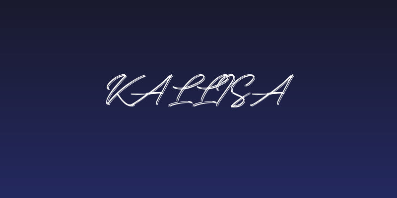 Kallisa Social Header