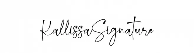 KallissaSignature  免费字体下载