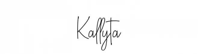 Kallyta  Frei Schriftart Herunterladen