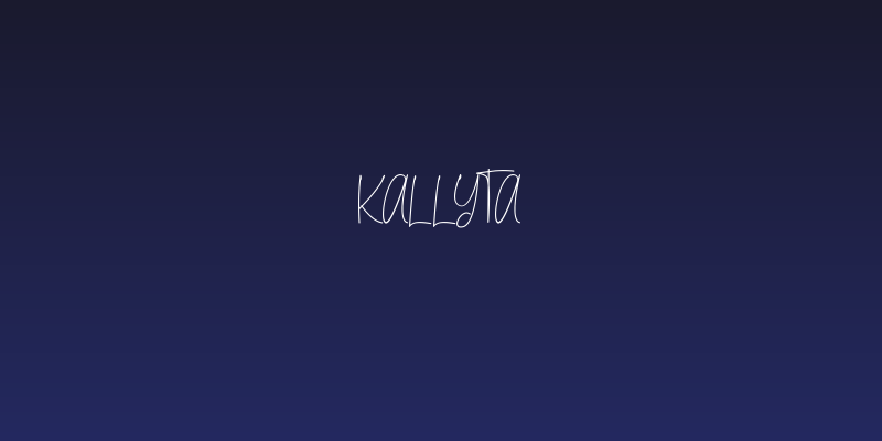 Kallyta Social Header