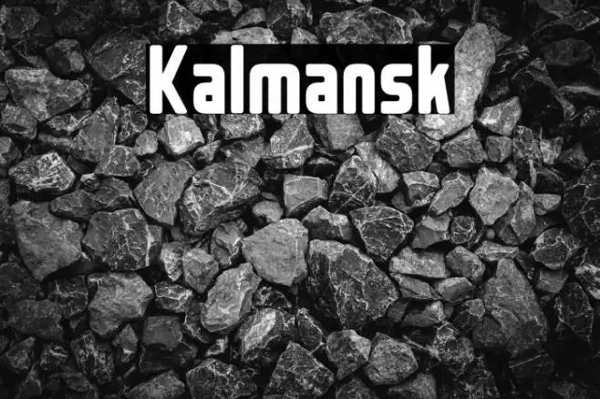 Kalmansk Font examples