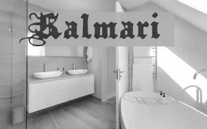 Kalmari Font examples