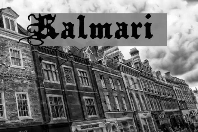 Kalmari Font examples
