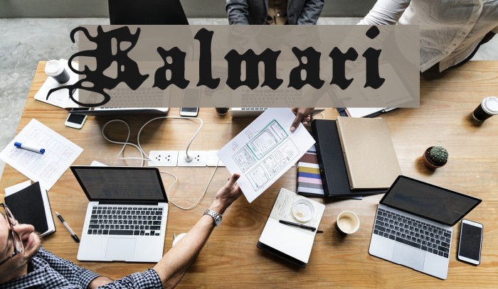 Kalmari Font examples