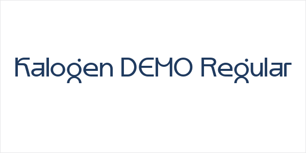 Kalogen DEMO Regular Logo