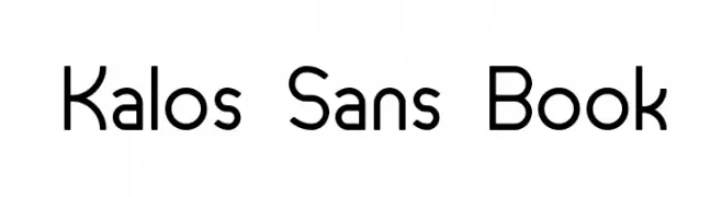 Kalos Sans Book  Descarca Fonturi Gratis