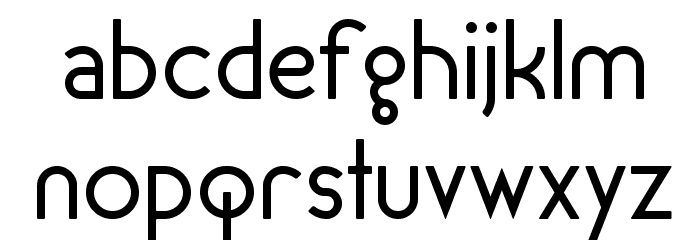 Kalos Sans Book Font LOWERCASE