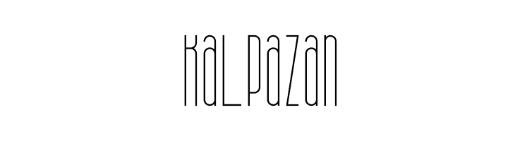 Kalpazan Font