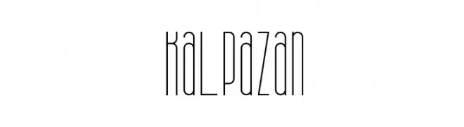 Kalpazan  Frei Schriftart Herunterladen