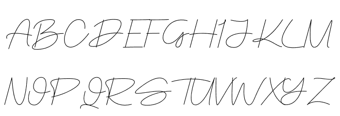 Kalste Font UPPERCASE