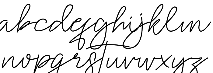 Kalste Font LOWERCASE