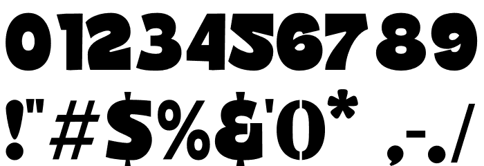 Kalufira Font OTHER CHARS