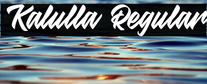 Kalulla Regular Example 2