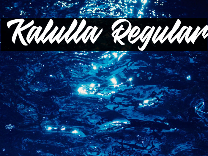 Kalulla Regular Example 3
