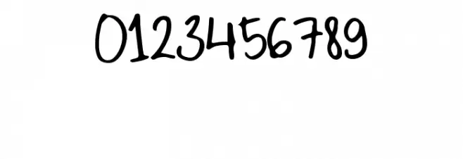 Kalyana Demo Font OTHER CHARS